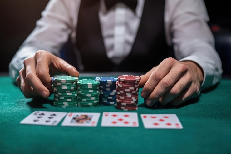 Tampilan antarmuka permainan PG Soft Mahjong Ways di aplikasi pusat4d mobile